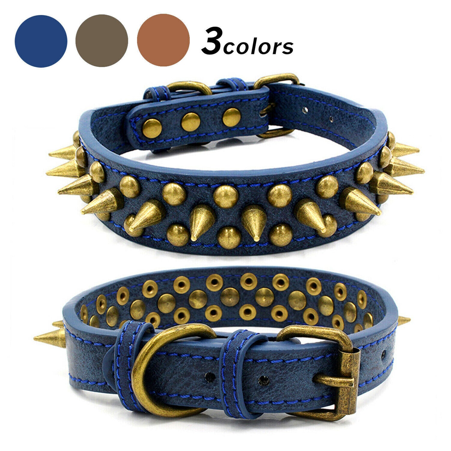 Retro Studded Collar