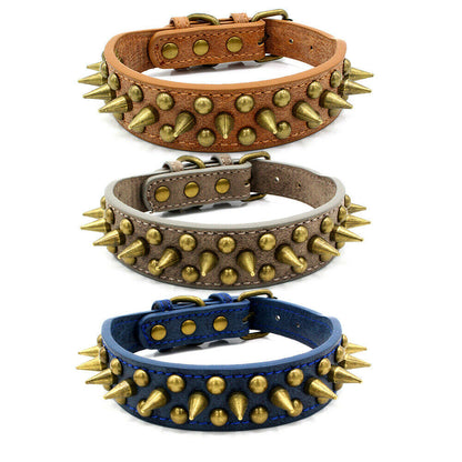 Retro Studded Collar