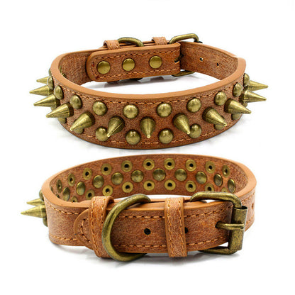 Retro Studded Collar